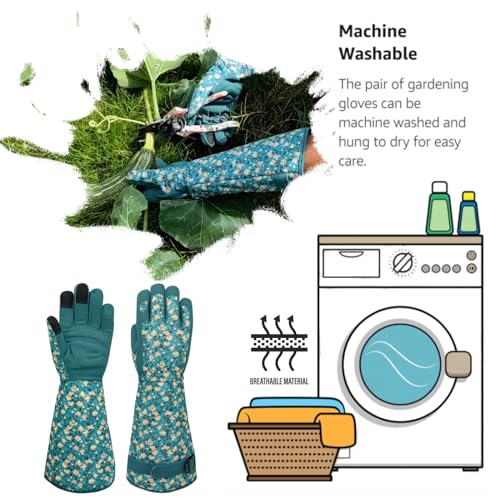 50% Off Rose Gauntlet Gardening Gloves - Thorn-Proof & Durable - Image 5