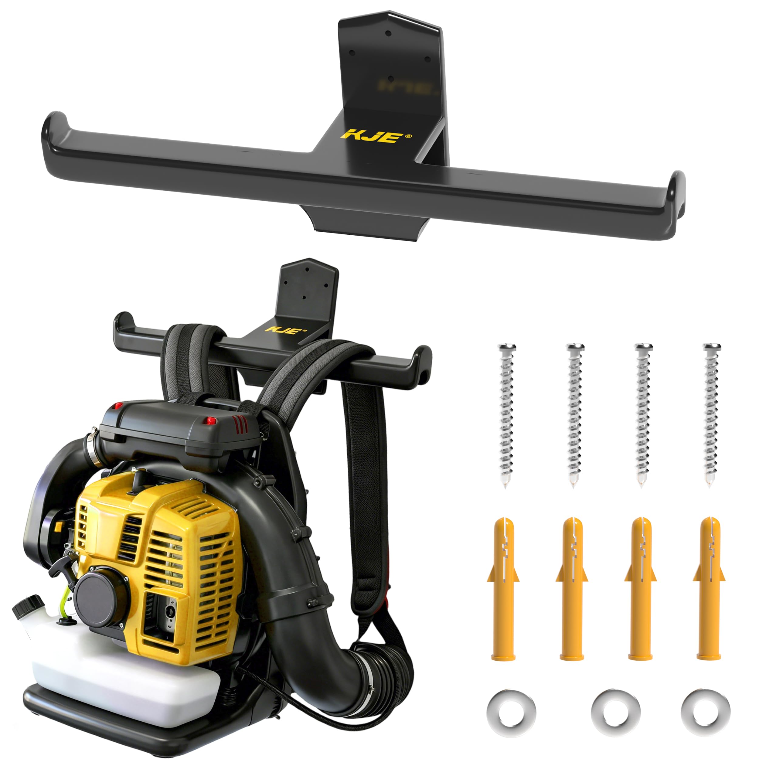 50% Off KJE Backpack Leaf Blower Rack Hanger - Image 1