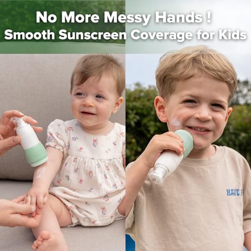 Refillable Sunscreen Applicator for Kids – Mess-Free Sunblock - Image 3