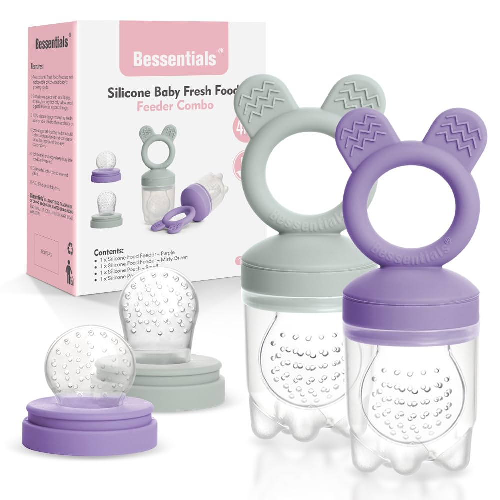 Bessentials Baby Food Feeder 2-Pack - Save with Code 7YIWPLBR