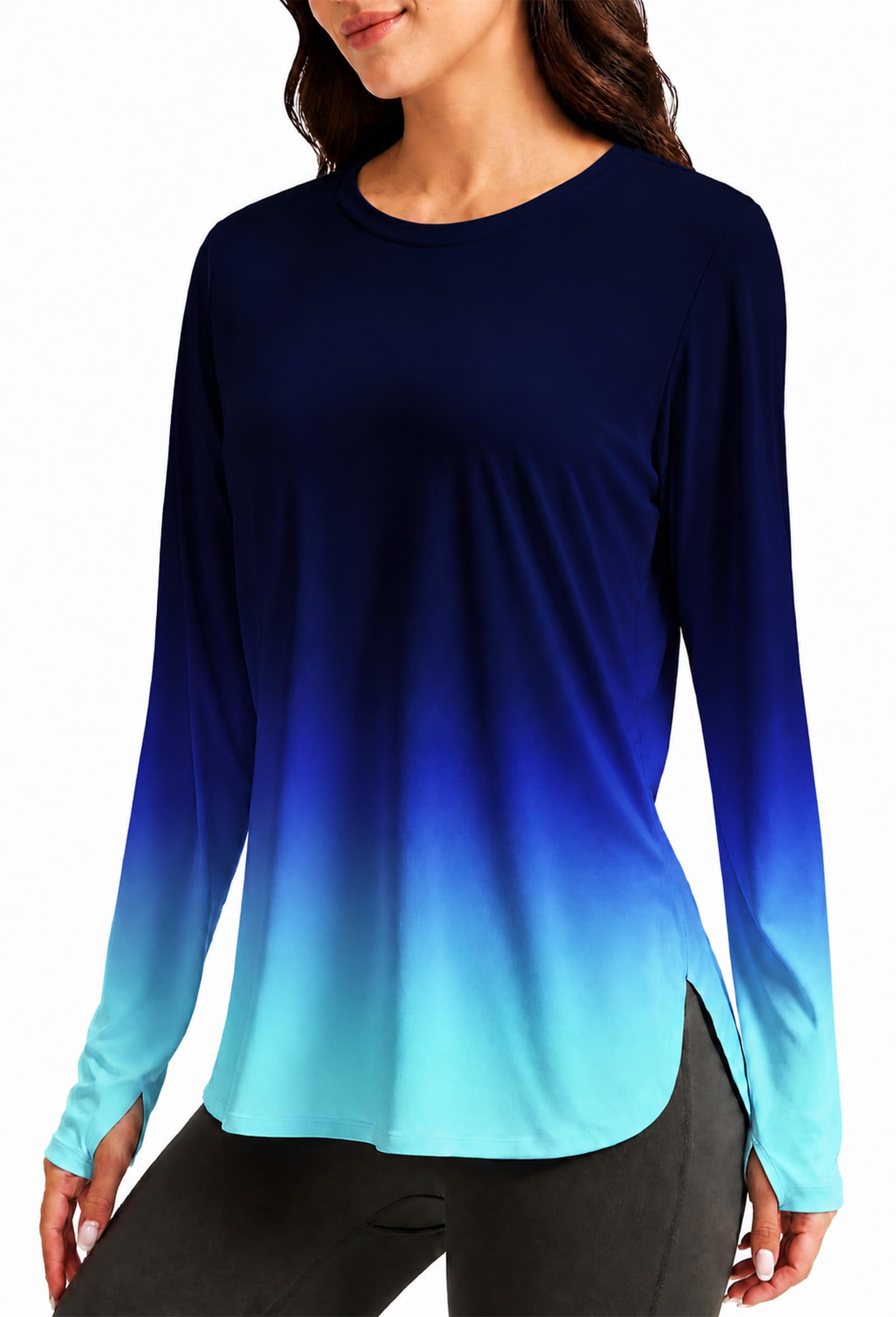 35% Off Alaroo Long Sleeve Workout Tops for Women UPF 50+ - Image 1