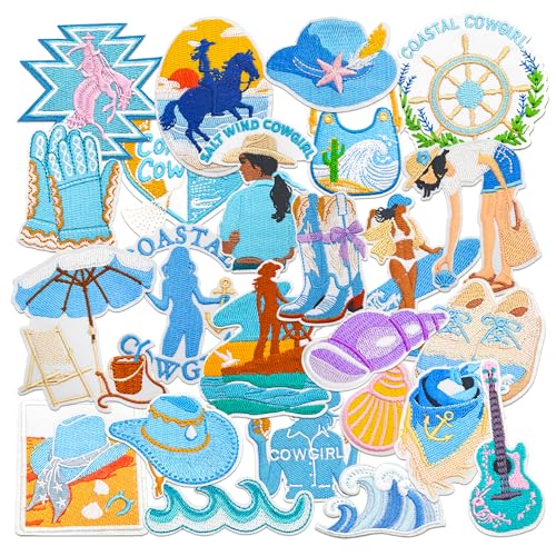 50% Off 24PCS Western Cowgirl Iron On Patches - Image 2