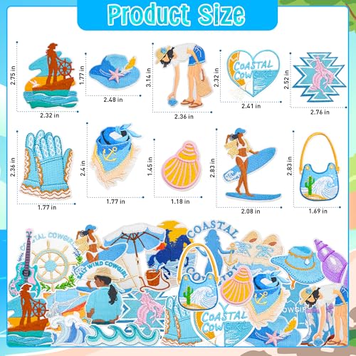 50% Off 24PCS Western Cowgirl Iron On Patches - Image 3