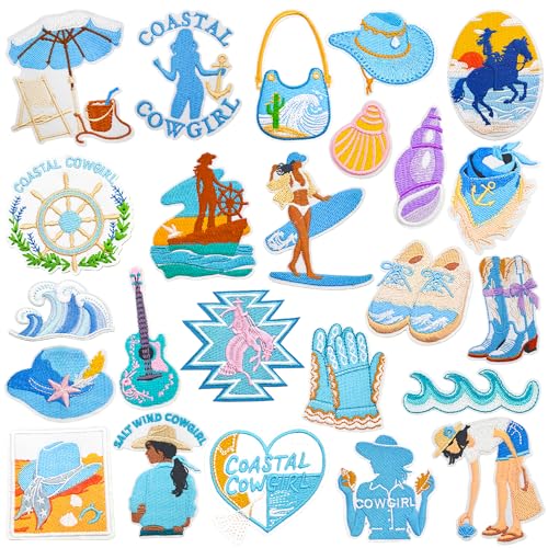 50% Off 24PCS Western Cowgirl Iron On Patches - Image 6