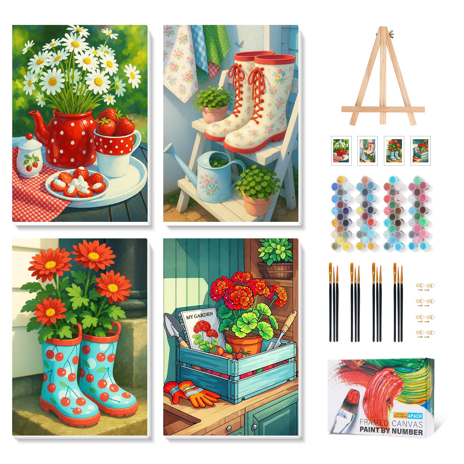 50% Off Camocin Paint by Numbers Kit for Adults