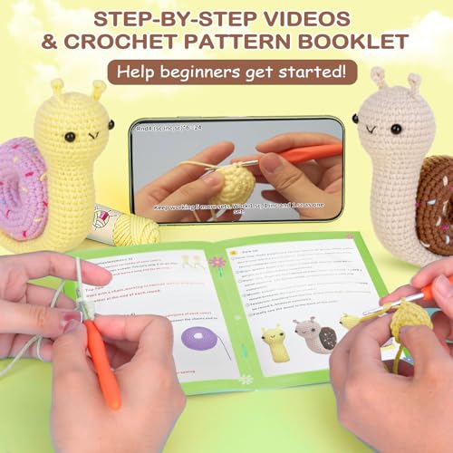 Crochetta Crochet Kit for Beginners with Video Tutorials - Image 3