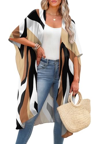 53% Off OFEEFAN Kimono Coverup – Beach Casual Cardigan - Image 3