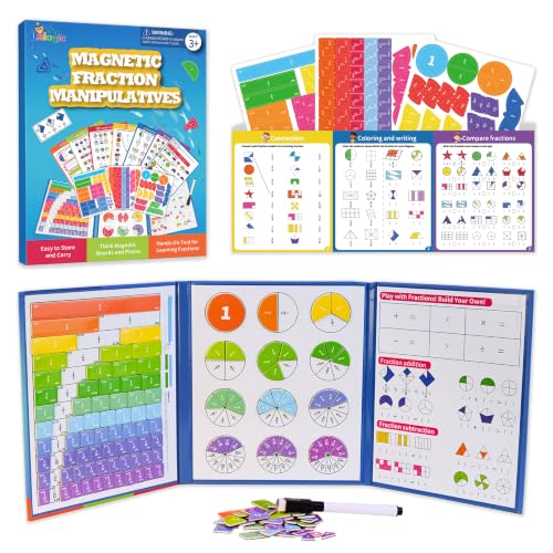 33% Off Magnetic Fraction Book for Kids | Use Code HLJQKOS4 - Image 2