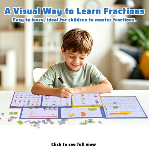 33% Off Magnetic Fraction Book for Kids | Use Code HLJQKOS4 - Image 6