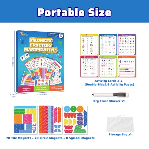 33% Off Magnetic Fraction Book for Kids | Use Code HLJQKOS4 - Image 7