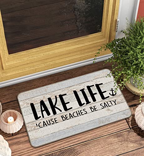50% Off Nautical Door Mat: Lake Life Design 17x30 - Image 3