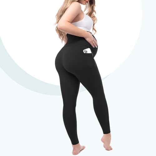 Leafigure Maternity Leggings with Pockets Under $10 - Image 3