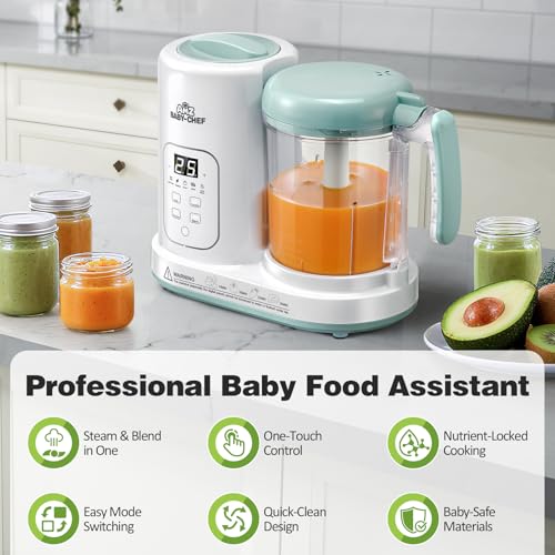 34% Off Baby Food Maker Pro Steamer Blender with Self-Clean - Image 3