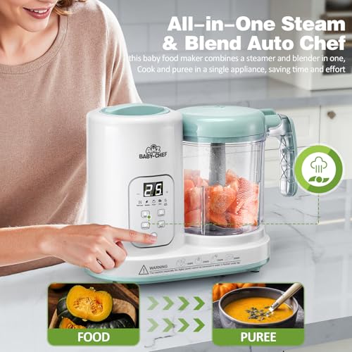 34% Off Baby Food Maker Pro Steamer Blender with Self-Clean - Image 4
