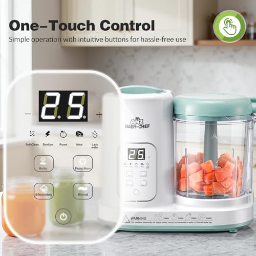 34% Off Baby Food Maker Pro Steamer Blender with Self-Clean - Image 5