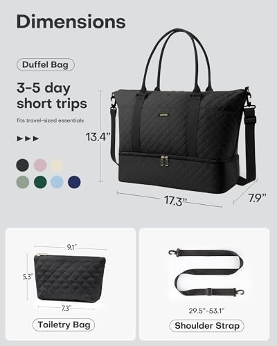 17% Off HOTOR Travel Duffel Bag - Weekender for Women - Image 4