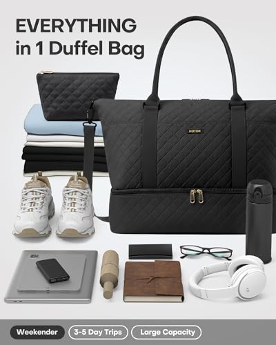 17% Off HOTOR Travel Duffel Bag - Weekender for Women - Image 5