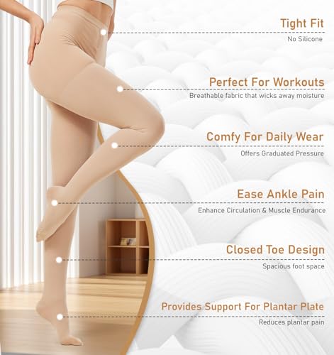 30% Off NURCOM Medical Compression Tights – Support for Veins - Image 4