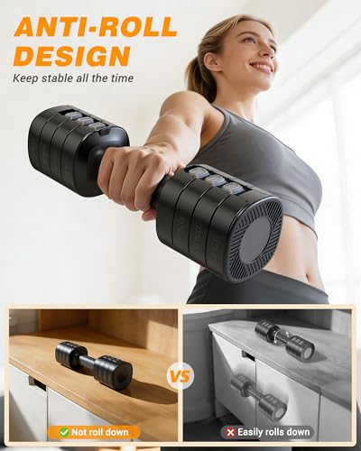 Rendpas Adjustable Dumbbell Set: Quick-Change & Compact - Image 5