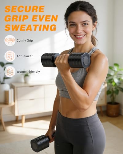 Rendpas Adjustable Dumbbell Set: Quick-Change & Compact - Image 7