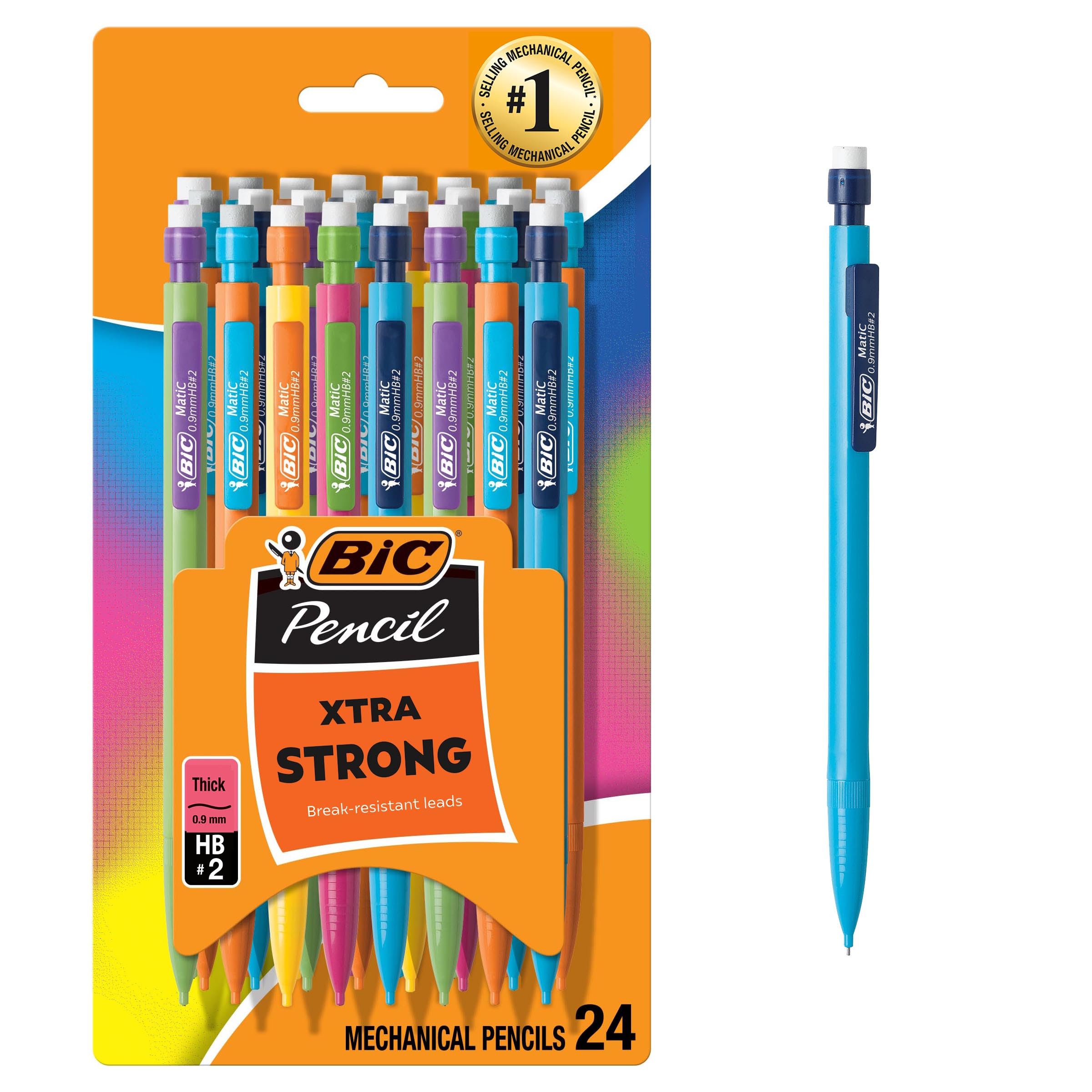 42% Off BIC Xtra Strong Mechanical Pencils, 24-Pack