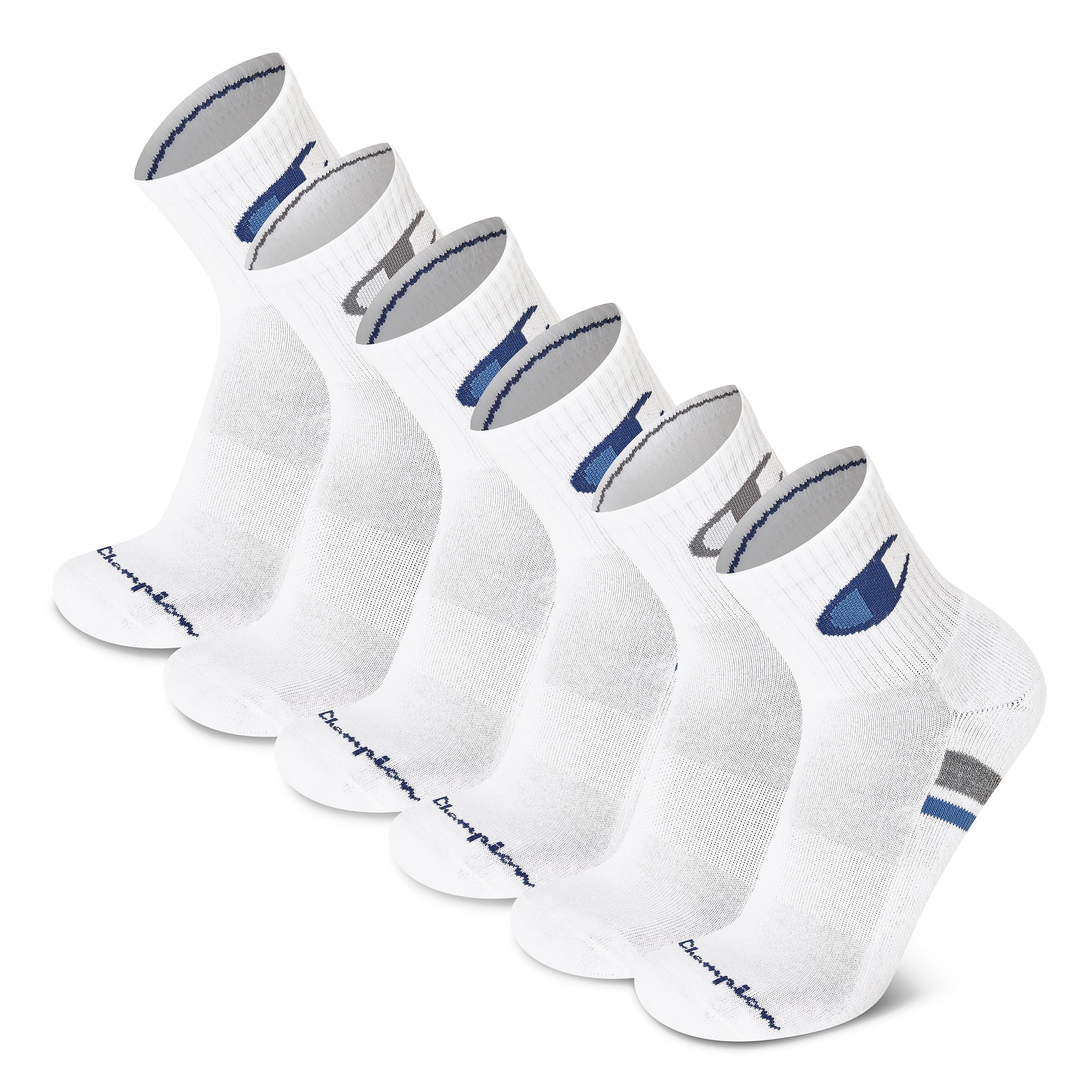 43% Off Champion Men's 6-Pack Athletic Socks - Image 1