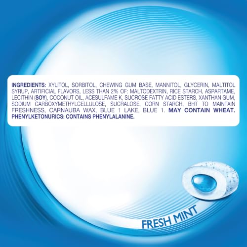 Mentos Pure Fresh Sugar-Free Gum, 10-Pack - Save 5% - Image 3