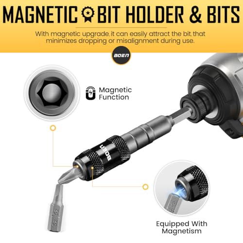 Save 75% on boen 14-Piece Magnetic Bit Holder Set - Image 7
