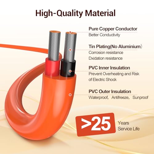 50% Off Solar Extension Cable – Outdoor Power Cord - Image 3