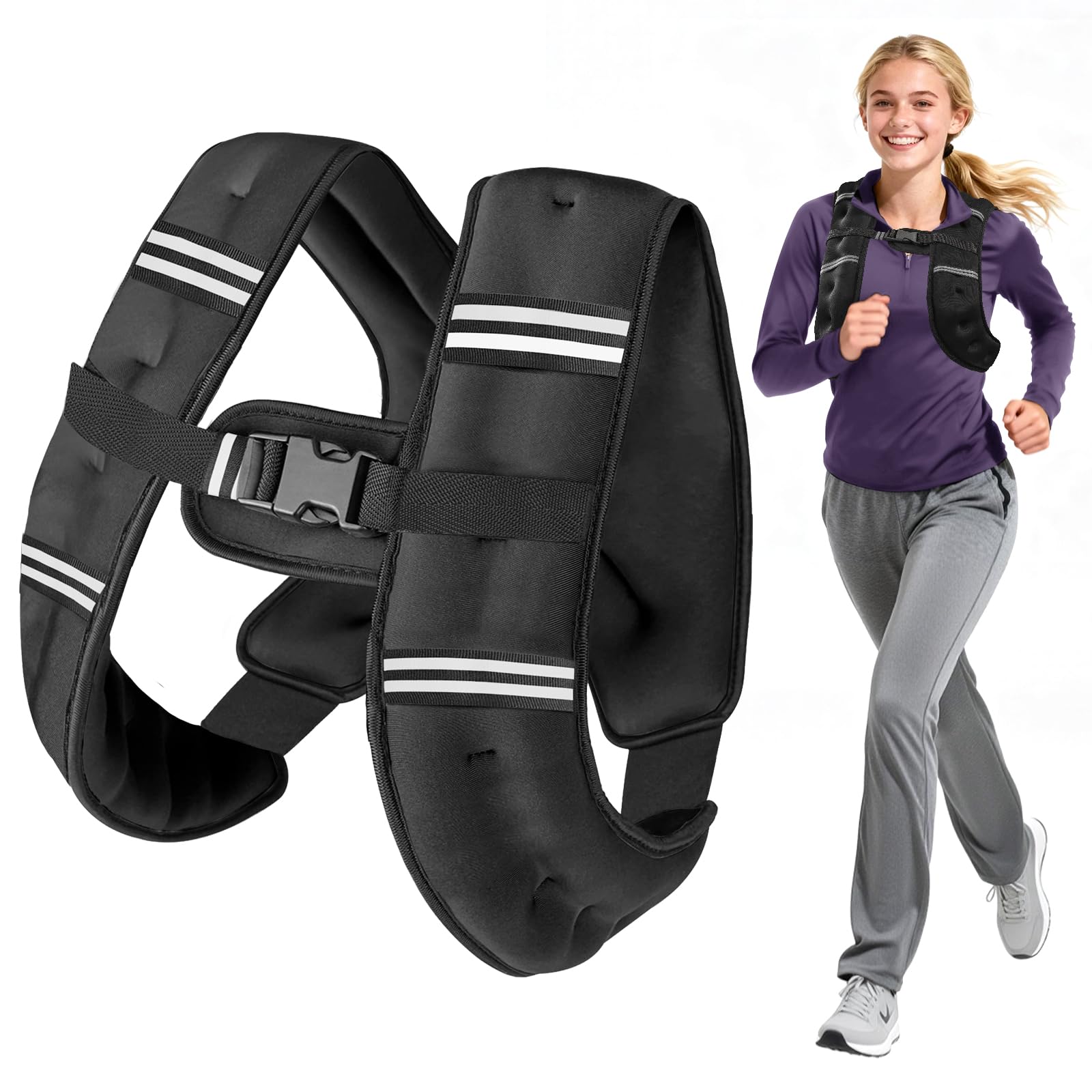 50% Off Wolliwa Weighted Vest for Strength Training - Image 1