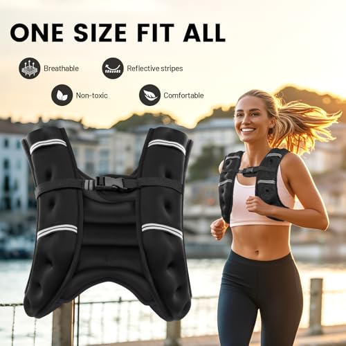 50% Off Wolliwa Weighted Vest for Strength Training - Image 3