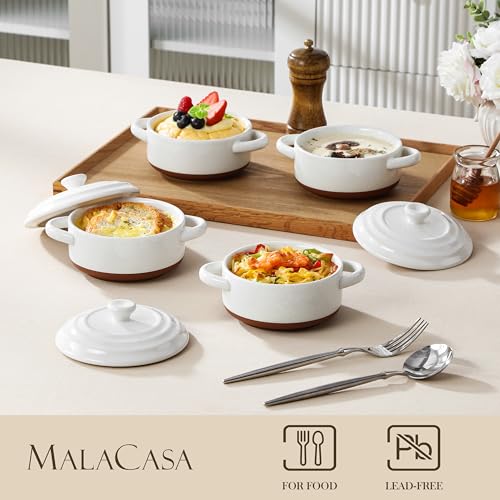 50% Off MALACASA Mini Cocotte Set - 12 OZ Casserole Dishes - Image 4