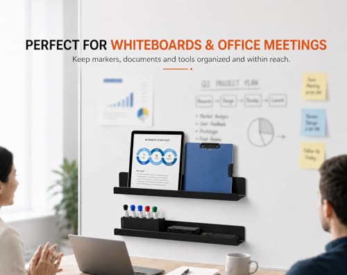 50% Off Magnetic Book Shelf Set for Whiteboard Organization - Image 6