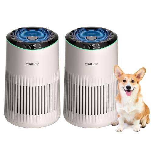 77% Off MORENTO Air Purifiers for Bedroom 2-Pack - Image 2
