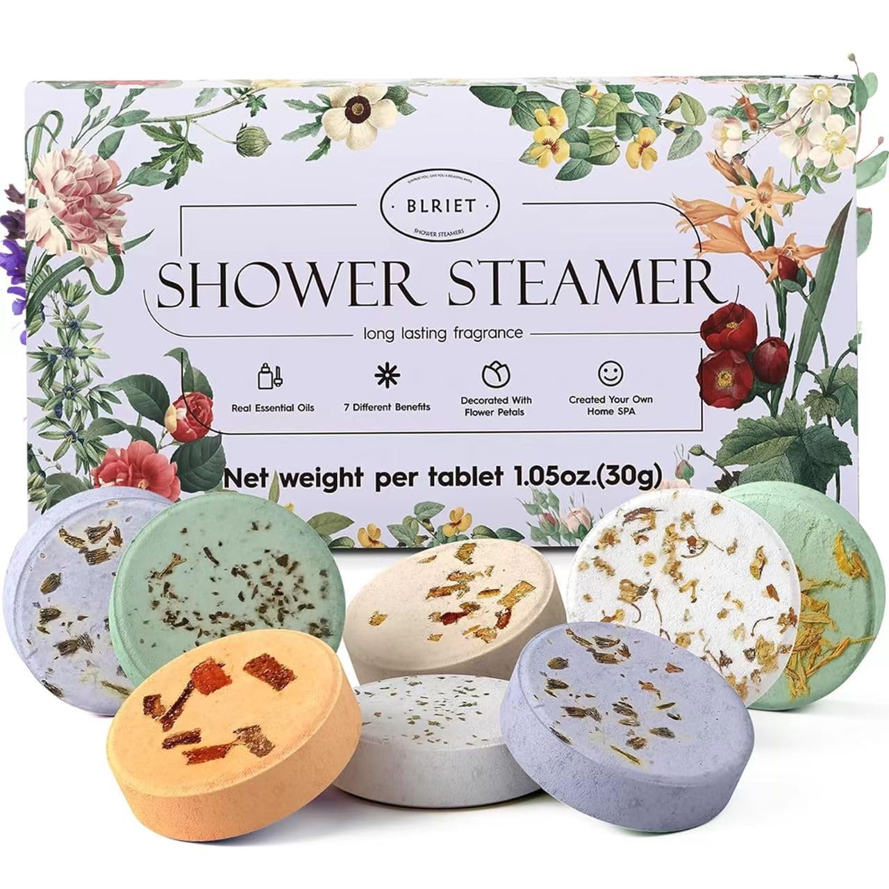70% Off BLRIET Shower Steamers Aromatherapy Gifts - Image 1