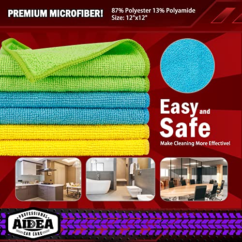 21% Off AIDEA 50PK Microfiber Cleaning Cloths - Image 7