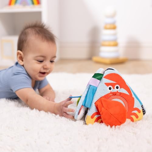 44% Off Melissa & Doug Ocean Tummy Time Triangle Toy - Image 3