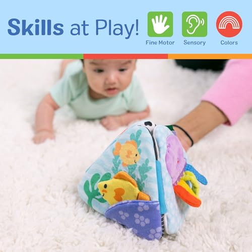 44% Off Melissa & Doug Ocean Tummy Time Triangle Toy - Image 6