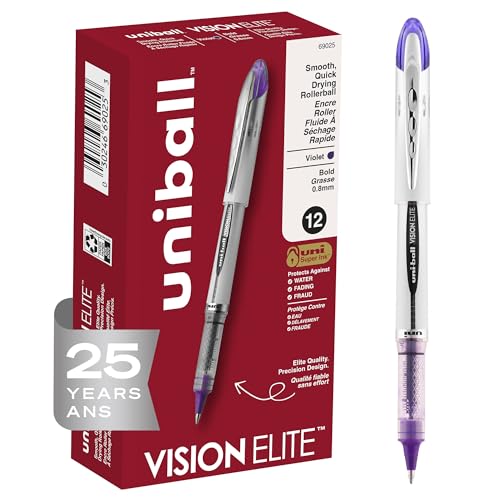 45% Off Uni-Ball Vision Elite Rollerball Pens, 12 Pack - Image 2