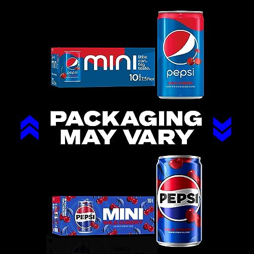 52% Off Pepsi Wild Cherry Soda Mini Cans (2 Packs of 10) - Image 5