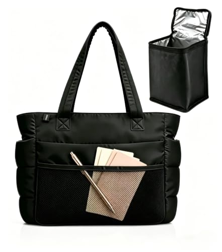 50% Off PoVwlty Quilted Tote Bag for Women - Image 2