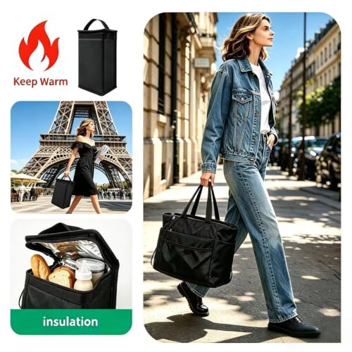 50% Off PoVwlty Quilted Tote Bag for Women - Image 3
