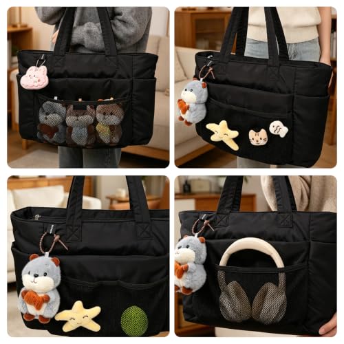 50% Off PoVwlty Quilted Tote Bag for Women - Image 6