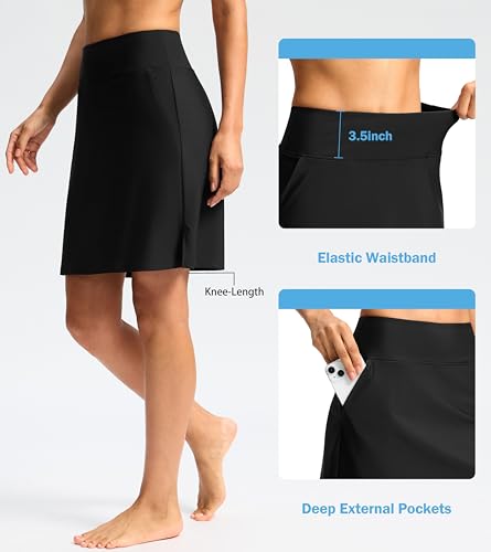 40% Off Viodia Women's Long Swim Skirt Skort - Image 4