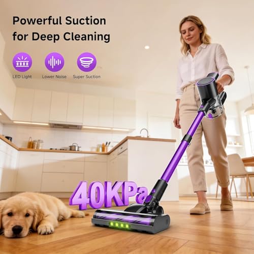 50% Off Honki Cordless Vacuum Cleaner with 40Kpa Suction - Image 3