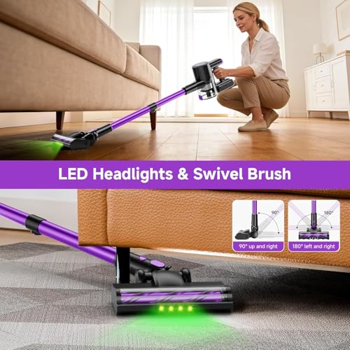 50% Off Honki Cordless Vacuum Cleaner with 40Kpa Suction - Image 6
