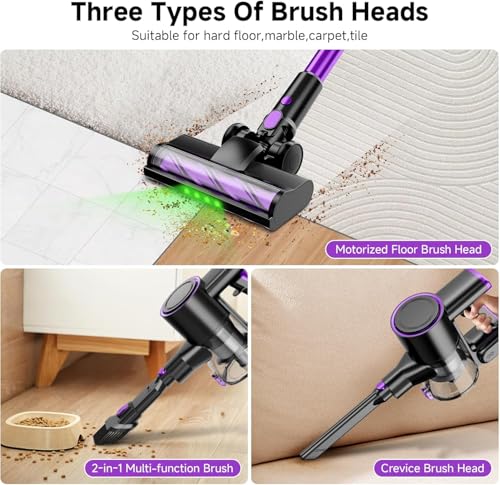 50% Off Honki Cordless Vacuum Cleaner with 40Kpa Suction - Image 7
