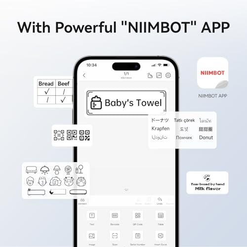 Save 60% with Code: N858AYPQ on NIIMBOT B1 Label Maker - Image 5