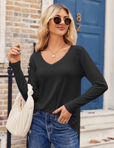 40% Off Zeagoo Women's 3-Pack V-Neck Tees - Use Code - Image 3