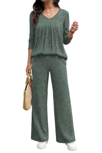 Save 63% on WIHOLL Women's 2 Piece Lounge Set - Image 3